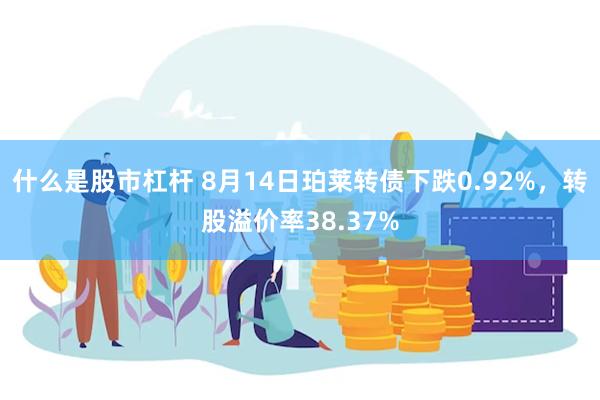 什么是股市杠杆 8月14日珀莱转债下跌0.92%，转股溢价率38.37%