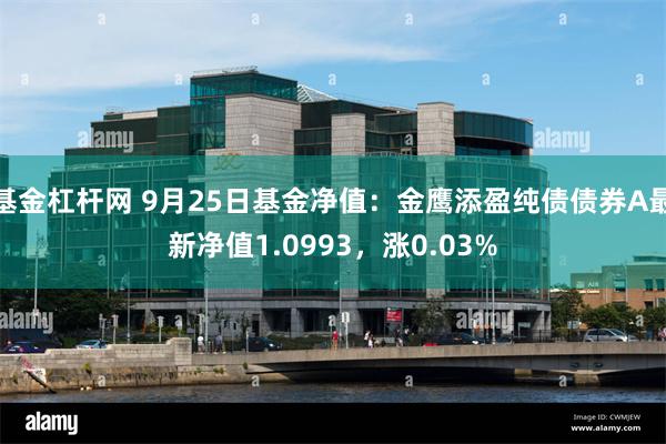 基金杠杆网 9月25日基金净值：金鹰添盈纯债债券A最新净值1.0993，涨0.03%