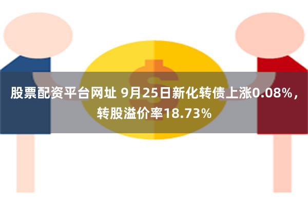 股票配资平台网址 9月25日新化转债上涨0.08%，转股溢价率18.73%