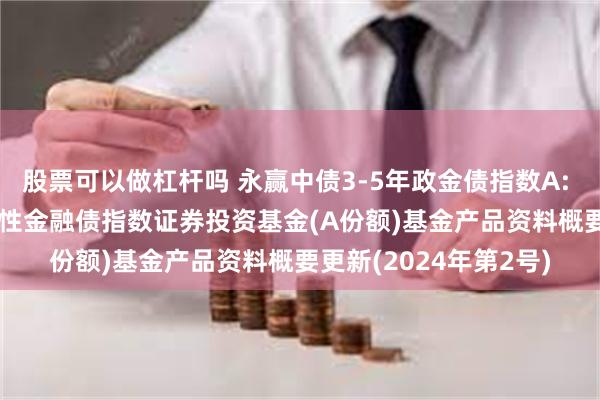 股票可以做杠杆吗 永赢中债3-5年政金债指数A: 永赢中债-3-5年政策性金融债指数证券投资基金(A份额)基金产品资料概要更新(2024年第2号)